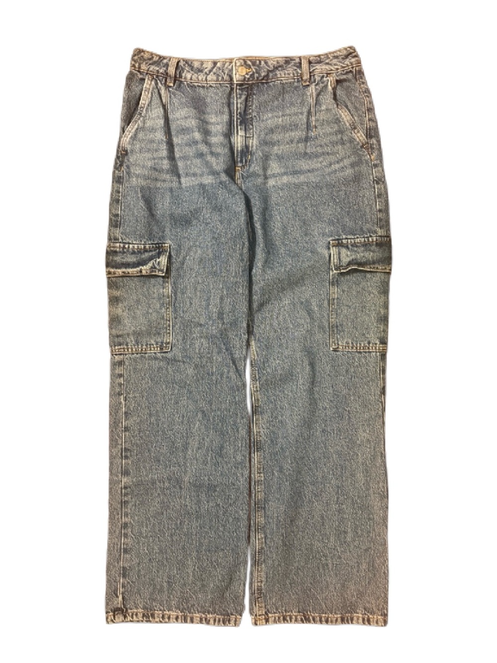 Dynamite Denim - Heidi Wide Leg Cargo Jeans